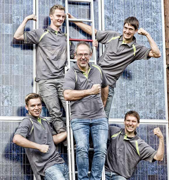 ageff team photovoltaikanlage